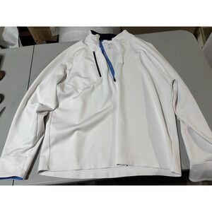 Zero Restriction White  Tour Series L330 1/4 Zip Stretch Golf Pullover Men's XL